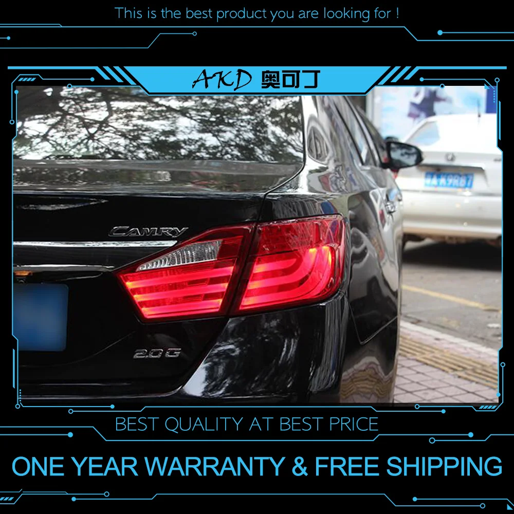 АКД автомобильного тюнинга задних фонарей задние фонари для Toyota Camry 2012 2014