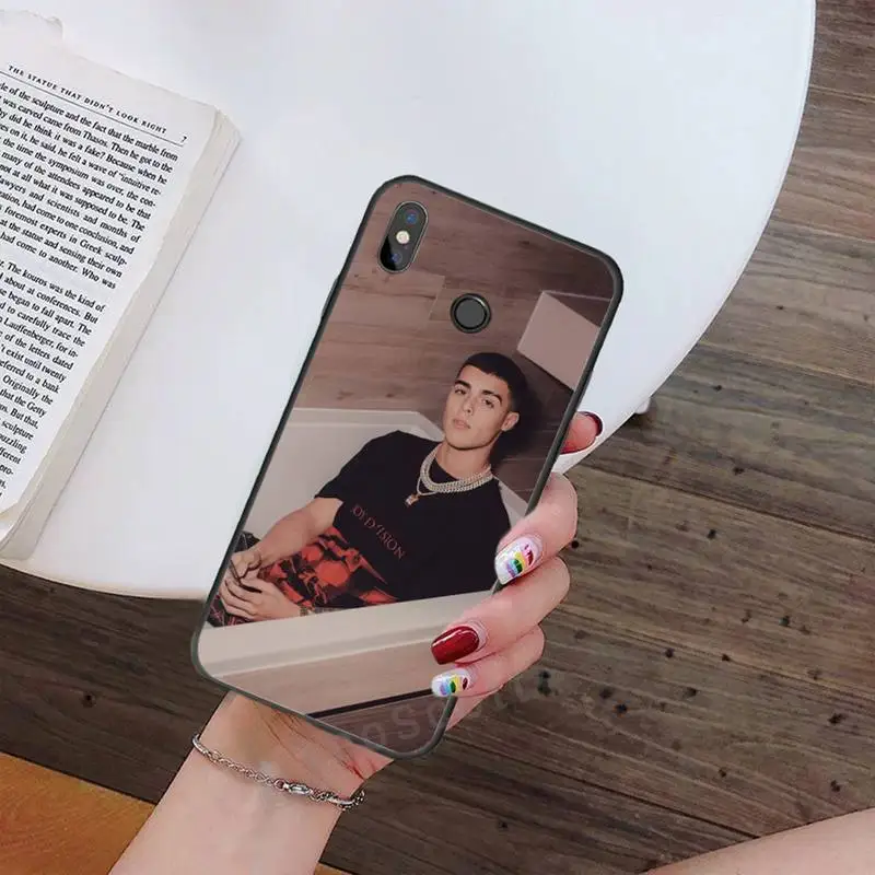 

Puerto Rico singer lunay Phone Case For Xiaomi Redmi note 7 8 9 t max3 s 10 pro lite Luxury brand shell funda coque