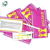 100 pieces female self test cards gynecological inflammation women health self test paper vaginal testing strip intimate