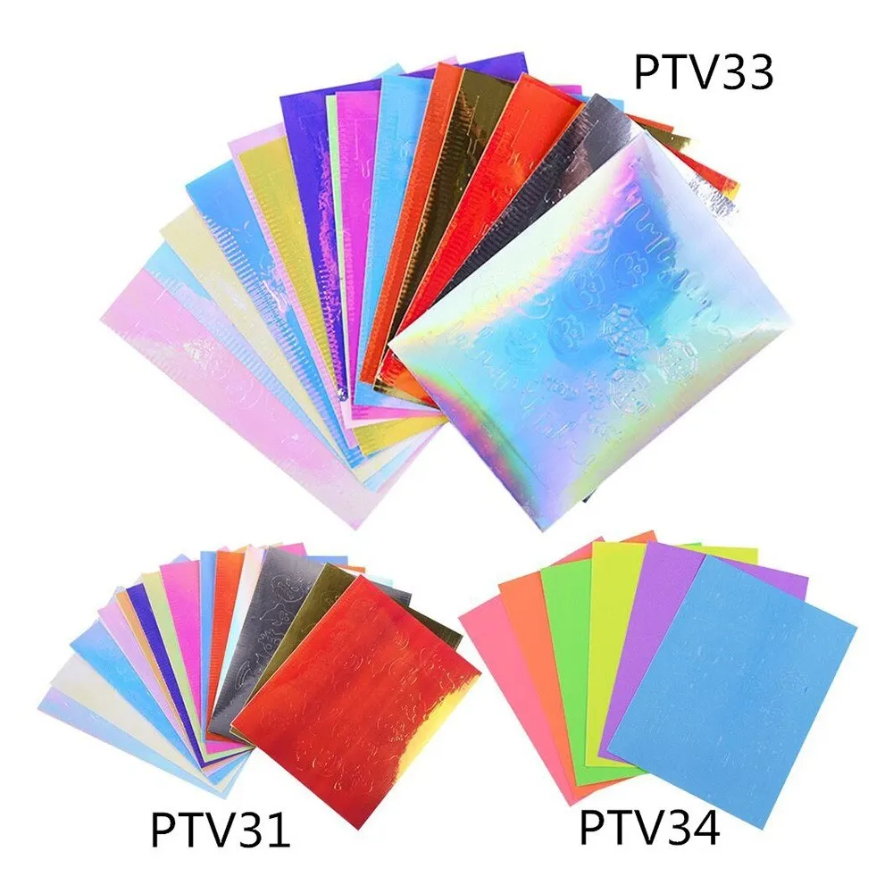 

16 Colors Lottomr Nail Art Stickers Adhesive Pumpkin Skull Bat Patterns for Halloween DIY Nail Decals