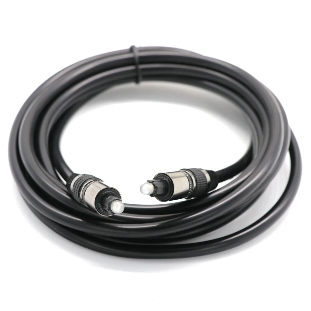 Оптический цифровой кабель 2 м оптоволоконный аудио удлинитель кабеля для