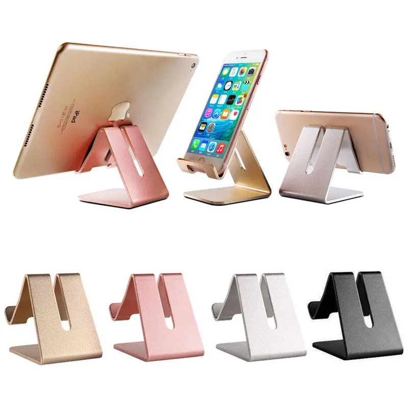 metal phone holder moblie phone support universal travel for iphone xiaomi samsung huawei tablet holder desk phone holder stand free global shipping