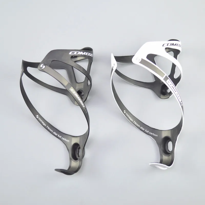 

2pcs comego new carbon fiber bottle cages bike parts bicycle water cages strengthen cycling matte finish bike water older