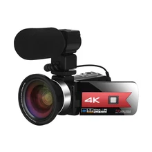 4K Video Camera for YouTube Webcam Night Vision WiFi Touch Screen HD Video Digital Camera Camcorder