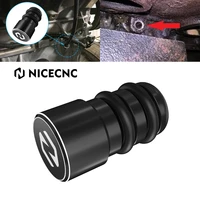 nicecnc aluminum ls oil dipstick tube plug cap fit ls1 ls3 ls2 gto engine for gmc sierra chevrolet silverado car accessories