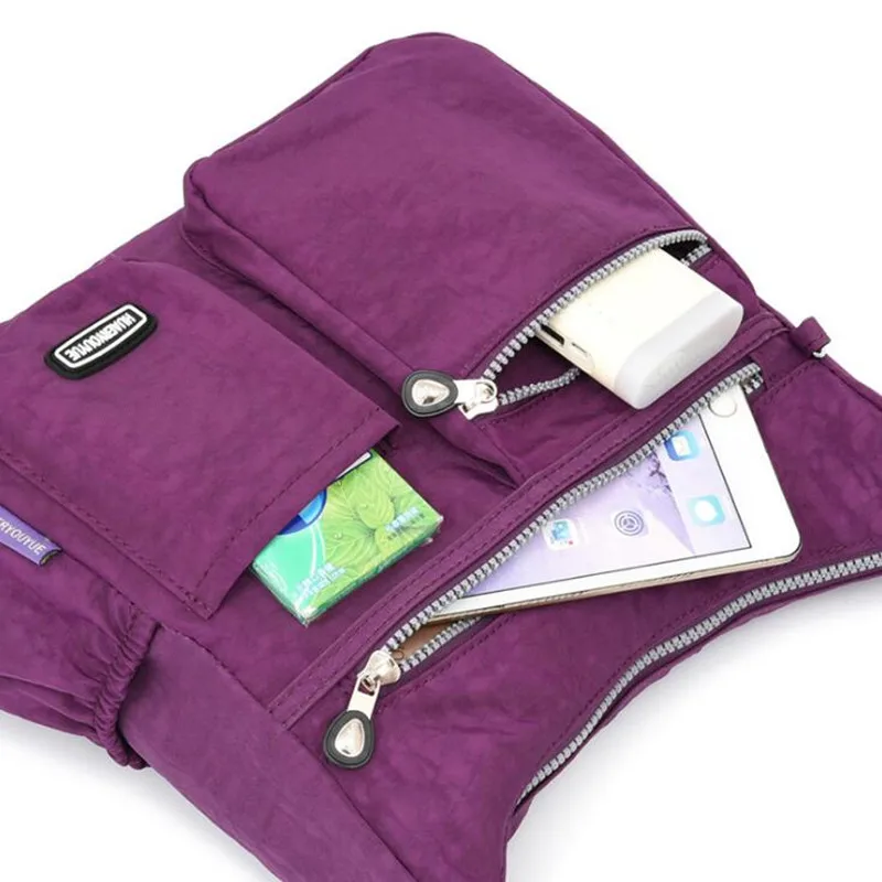 New style shoulder bag waterproof nylon cloth messenger lady canvas single female new | Багаж и сумки