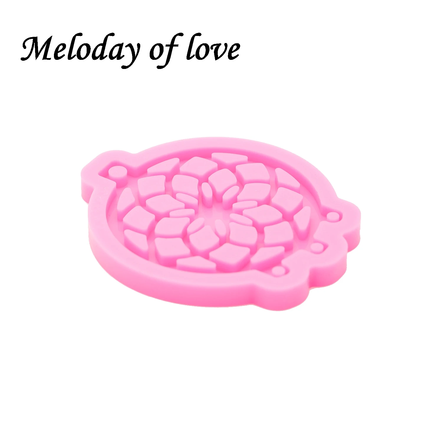 Глянцевая форма для брелока из силиконовой смолы формы литья эпоксидные