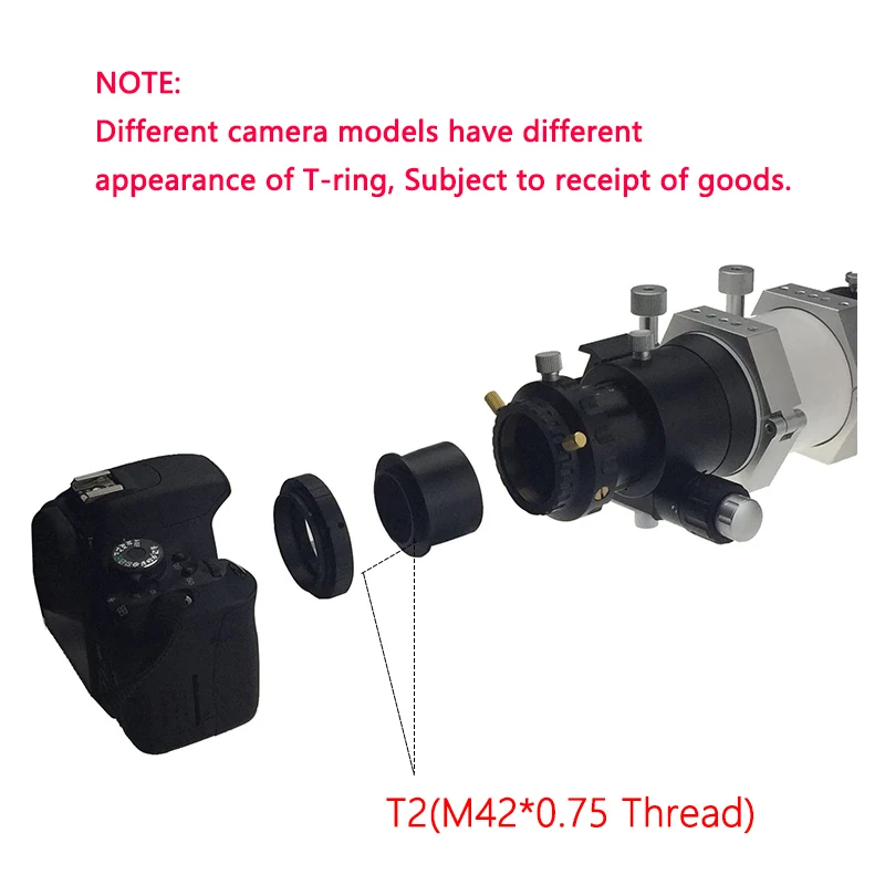2-дюймовый Телескопический адаптер StarDikor T2(M42) Кольцевое крепление набор
