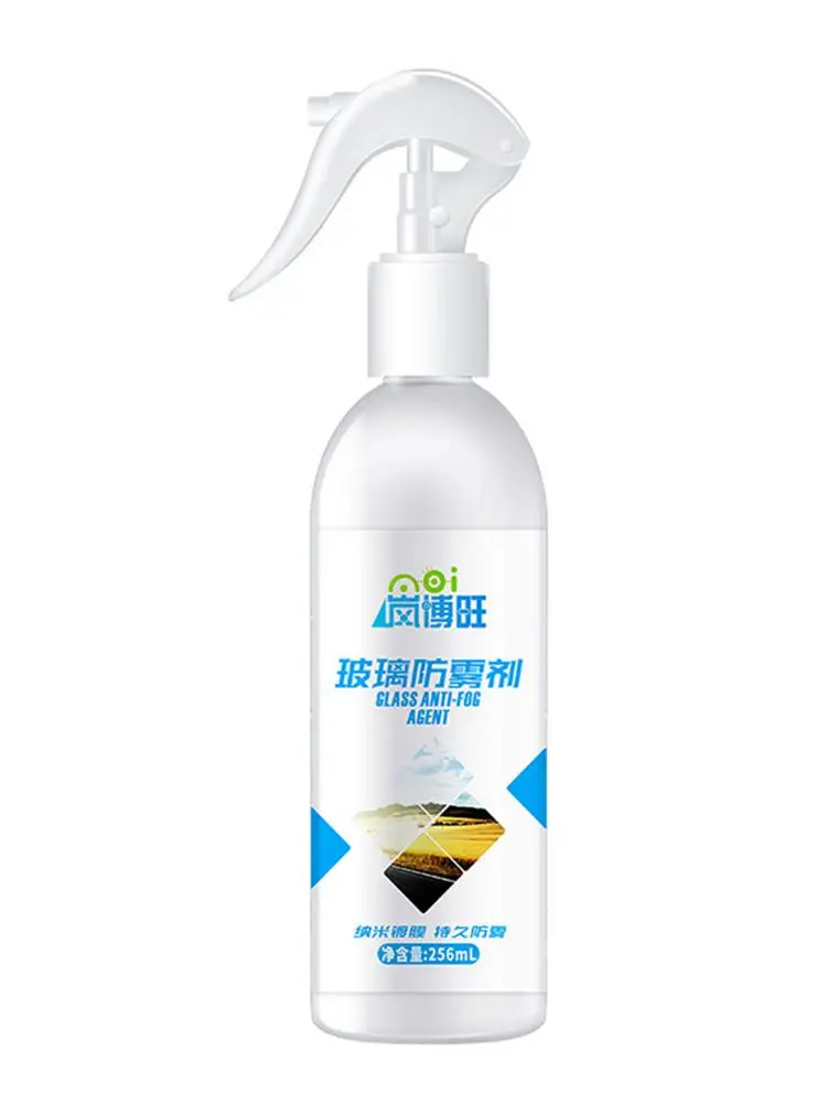 

256ml Car Windshield Anti-fog Spray Agent For Automobile Glass Car Glass Agent Front Rearview Mirror For AR Lenses Car Styling
