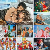 fat lady art picture 5d diy diamond painting full drill mosaic picture cross stitch kit home decoration handmade gift