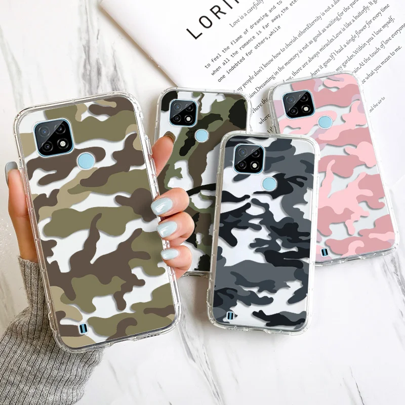 

Case for Oppo Realme 8 Pro Case Realme GT C21 C20 C15 C11 V13 7 6 Silicon Funda Oppo A8 A15 A83 A93 A94 AirCushion Painted Cover