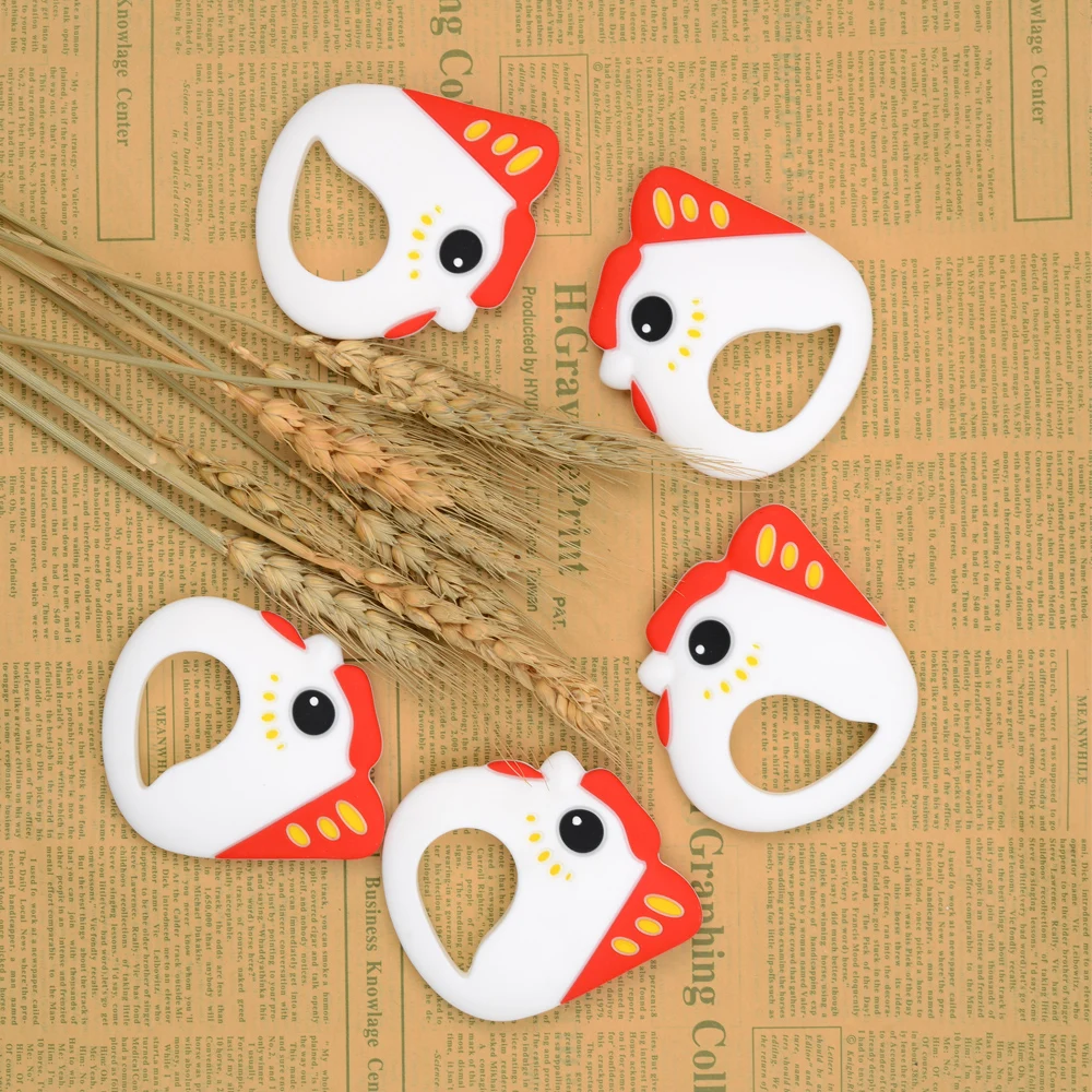 LOFCA Прорезыватели для зубов 5 шт. ЧУК животное детский Прорезыватель еда без