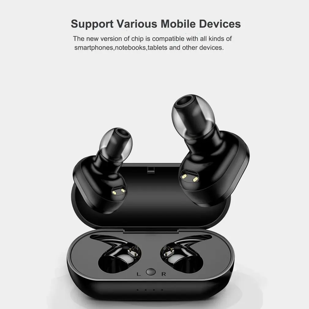 B2 беспроводные наушники Bluetooth 5,0 бинауральные деловые звонки беспроводные наушники-капельки со стерео мини спортивные наушники