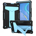 Для Huawei MatePad T10S AGS3-W09 L09 10,1 2020 T10 9,7 дюйма, детский безопасный противоударный T-образный кронштейн, силиконовый чехол для робота + комплект