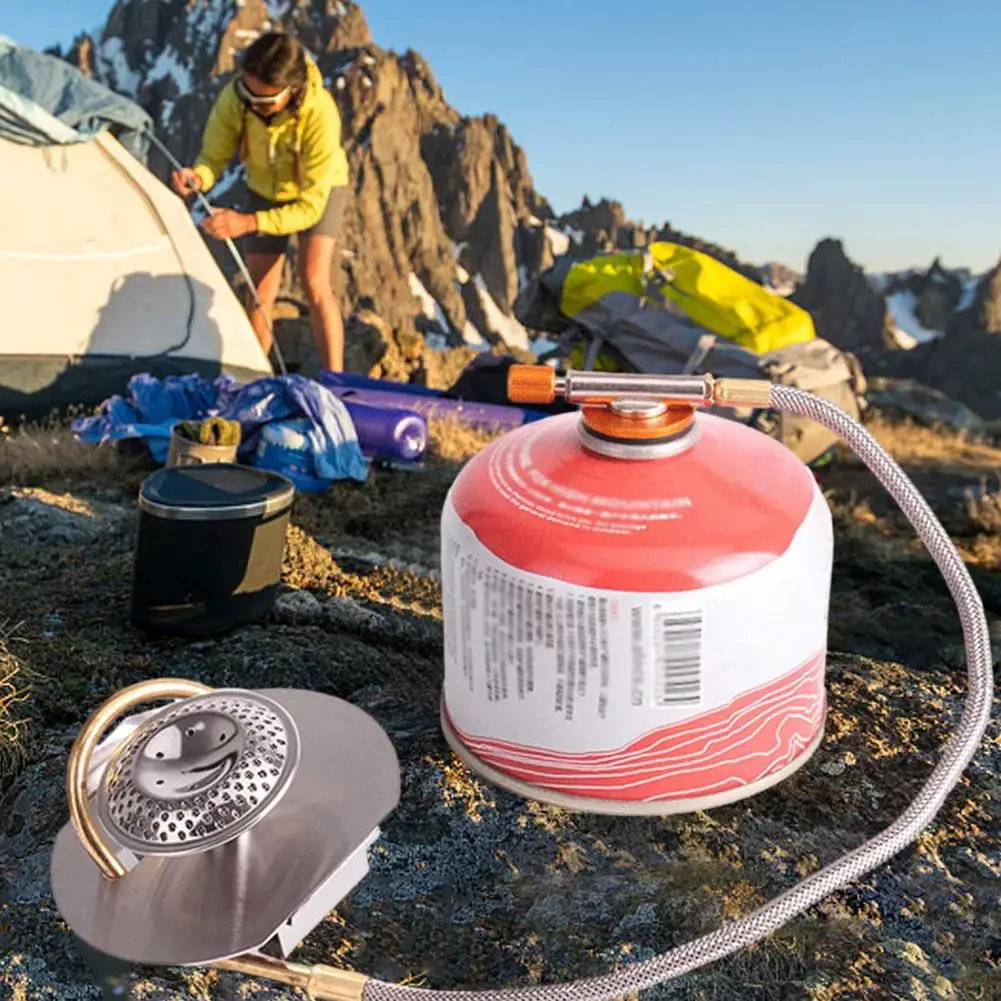 Уличная портативная газовая горелка для приготовления пищи кемпинга