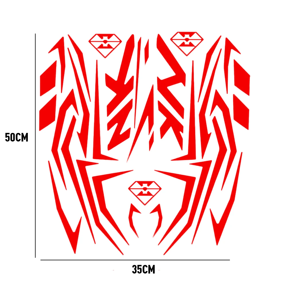 06 35-50CM SPIRIT BEAST мотоциклетная наклейка Moto Feul танк накладка мотоцикл наклейка s Мотокросс Pegatinas протектор - Цвет: 06 35-50CM