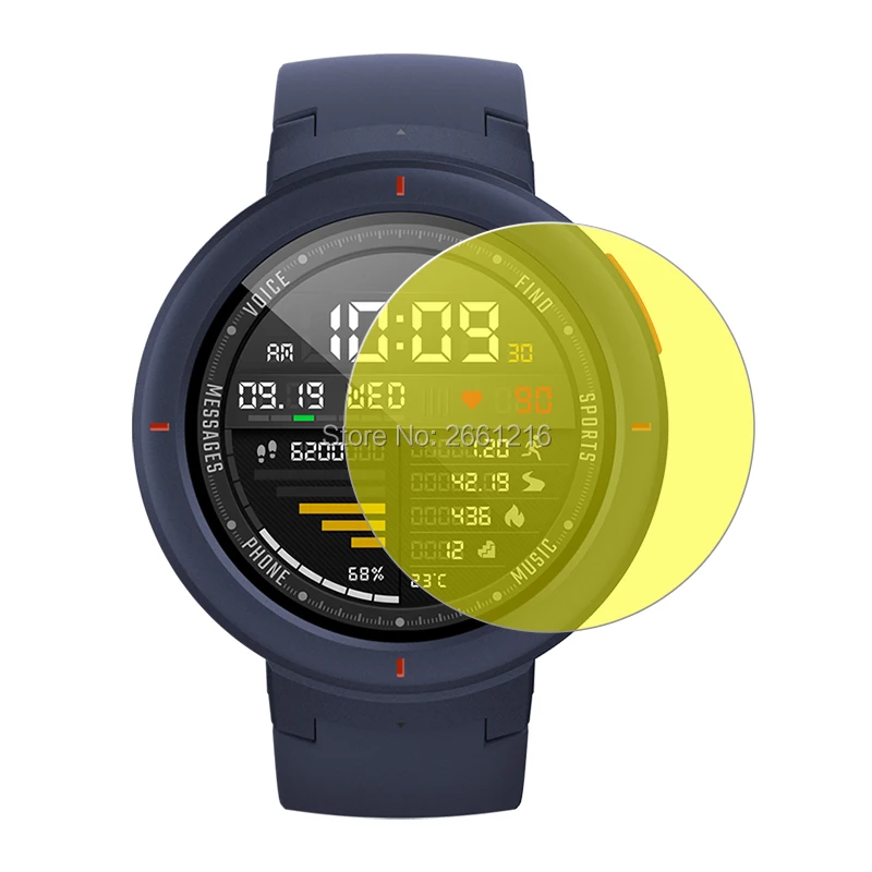 3 шт./партия для Xiaomi Huami Amazfit Verge Sports Smart Watch 3 мягкая защитная пленка TPU Защитная пленка для экрана(не закаленное стекло