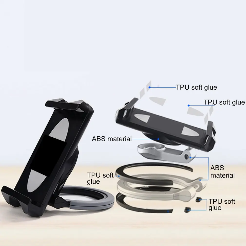 

4.7-12.9 Inch Multifunctional Mobile Phone Tablet Universal Bracelet Holder Rotating Learning Bracket