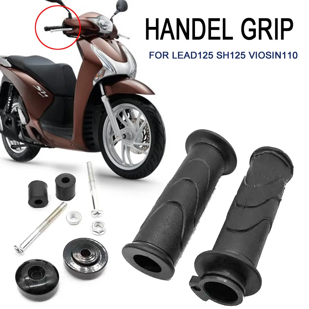 

Motorcycle LEAD 125 SH 125 VIOSIN 110Slip On Anti Vibration Handle Grip Cover Handlebar Grips For LEAD125 SH125 VIOSIN110