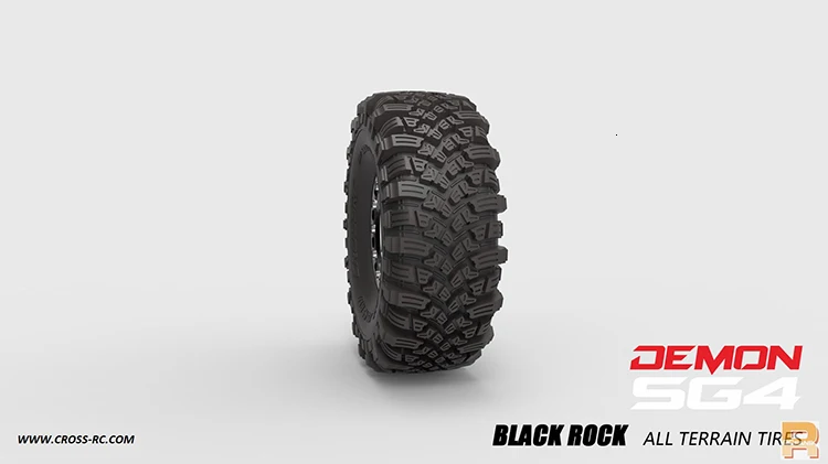 CROSS RC 1/10 комплект SG4 4X4 4WD DEMON Rock Scale гусеничный ABS жесткий корпус с металлическими осями спортивный Гусеничный