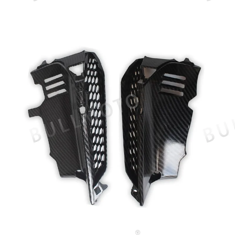 

For Honda Cb650f 2017 2018 2019 Motorcycle Matte Black Unpainted Surface + Carbon Fibre Air Vent Panel Trim Fairing Two Styles