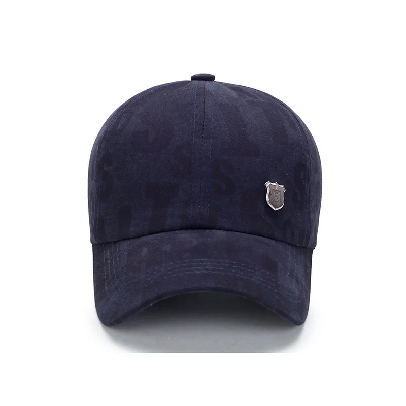 Весенне-осенняя импортная темно-бейсболка с цветами мужская хлопковая шляпа от