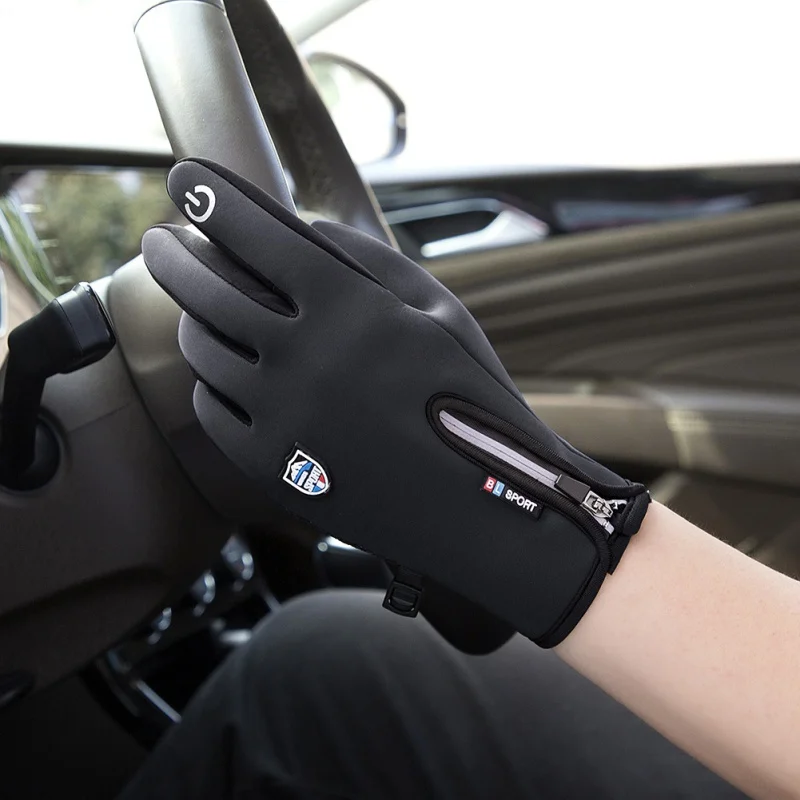 

X Cycling Bicyclee Ski Outdoor Hiking Motorcycle Cars Gloves Sports Unisex Touchscreen Winter Thermal Warm Full Finger Fishing
