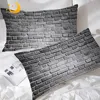 BeddingOutlet Bricks Pillowcase 3D Wall Sleeping Pillow Case Natural Inspired Bedding Vintage Pillowcase Cover 2pcs 50x75cm 1