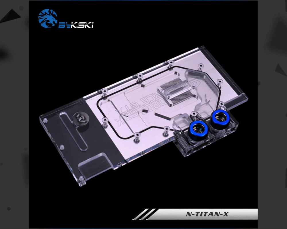 Bykski N-TITAN-X, полное покрытие видеокарты блок водяного охлаждения RGB/RBW для основателя издание все серии GTXTitan X/GTX980Ti X