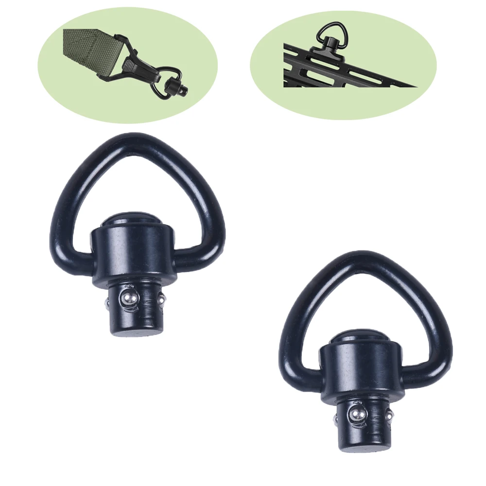 Комплект из 2 предметов новая версия QD винтовка Rail поворотный Быстрые Адаптеры