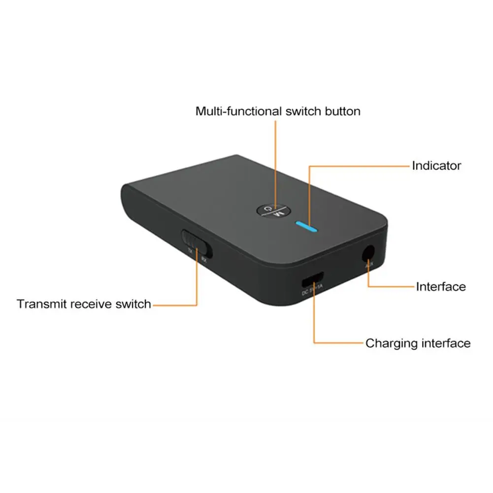 2 в 1 Bluetooth 5 0 USB приемопередатчик получает аудио адаптер приемник с функцией