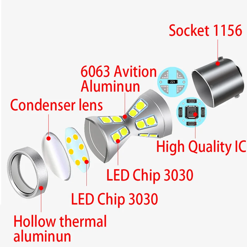 СВЕТОДИОДНЫЕ Лампы Canbus для задсветильник хода P21W BA15S Mercedes Benz W168 W169 W245 W202 W203 W204 C204