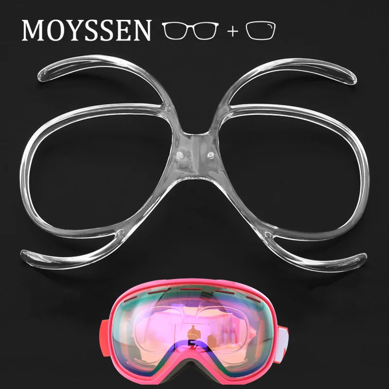 

Men Unisex Anti Fog Tactical Motorcycle Riding skiing Ski Goggles Insert Frame Inner Rack Can Made Myopia Prescription Lens