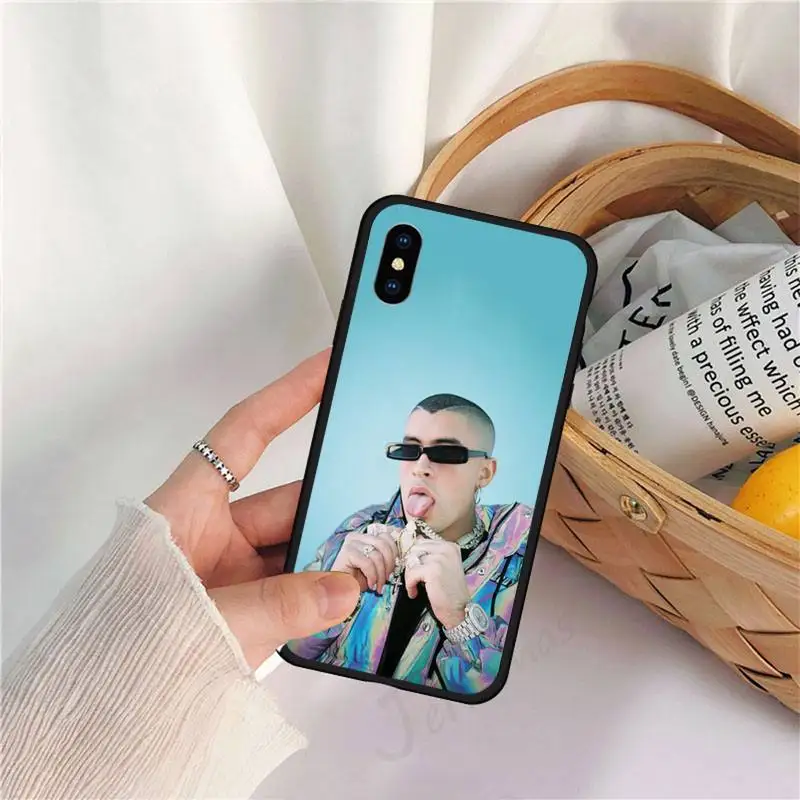 

Puerto Rico Bad Bunny singer Phone Case for iPhone 11 12 mini pro XS MAX 8 7 6 6S Plus X 5S SE 2020 XR