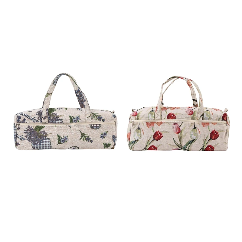 

Knitting Bag Yarn Organizer Bag Knitting Needle Storage, Practical Storage Bag For Knitting Needles Sewing Tools