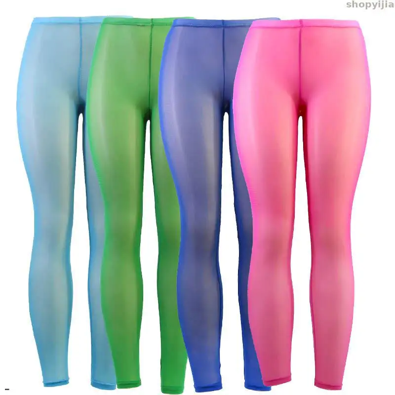 Эротическое белье Клубная одежда яркие цвета прозрачные узкие брюки модные