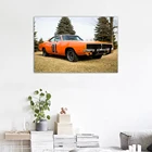 1969 Dodge Зарядное устройство общего ли суперкар домашний декор Hd принты картины Wall Art модульная Холст плакат ночной фон