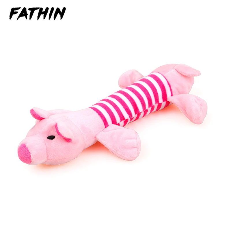 Модные мягкие животные игрушки для собак пищащие звуки плюшевые домашних