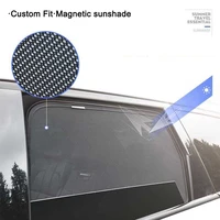 For Hyundai Elantra 2011-2016 Front Windshield Car Sunshade Side Window Blind Sun Shade Magnetic Folded Door Visor Mesh Curtain