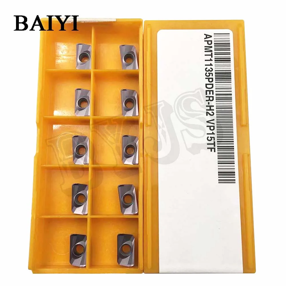 10 шт. хорошее качество карбида с ЧПУ лезвие APMT1135 BAP300R APMT1135PDER-H2 VP15TF мельница токарный станок фрезерные инструменты с ЧПУ фреза
