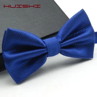 huishi bow tie men women banquet wedding party groom bow tie boy new good quality bowtie butterfly knot mens bowties black gold