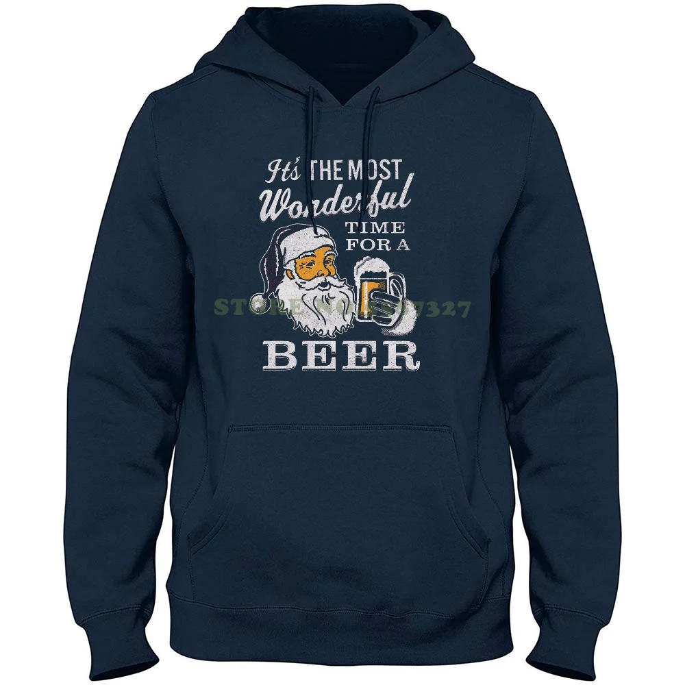 

It'S The Most Wonderful Time For A Beer Men'S T - Shirt - Beer Lovers Tee Long Sleeve Hoodie Sweatshirt Its The Most Wonderful