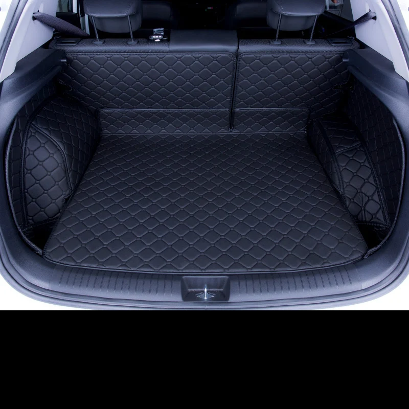 lsrtw2017 fiber leather car trunk mat for hyundai Creta hyundai ix25 Hyundai Cantus