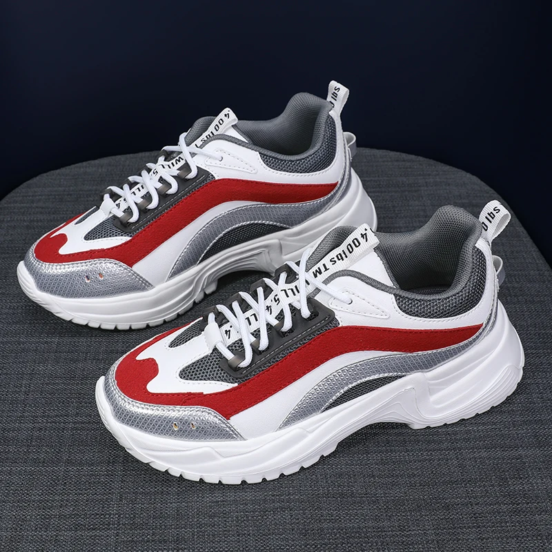 Новинка 2020 года Спортивная обувь Женская Модная для пожилых Пап бега Женские