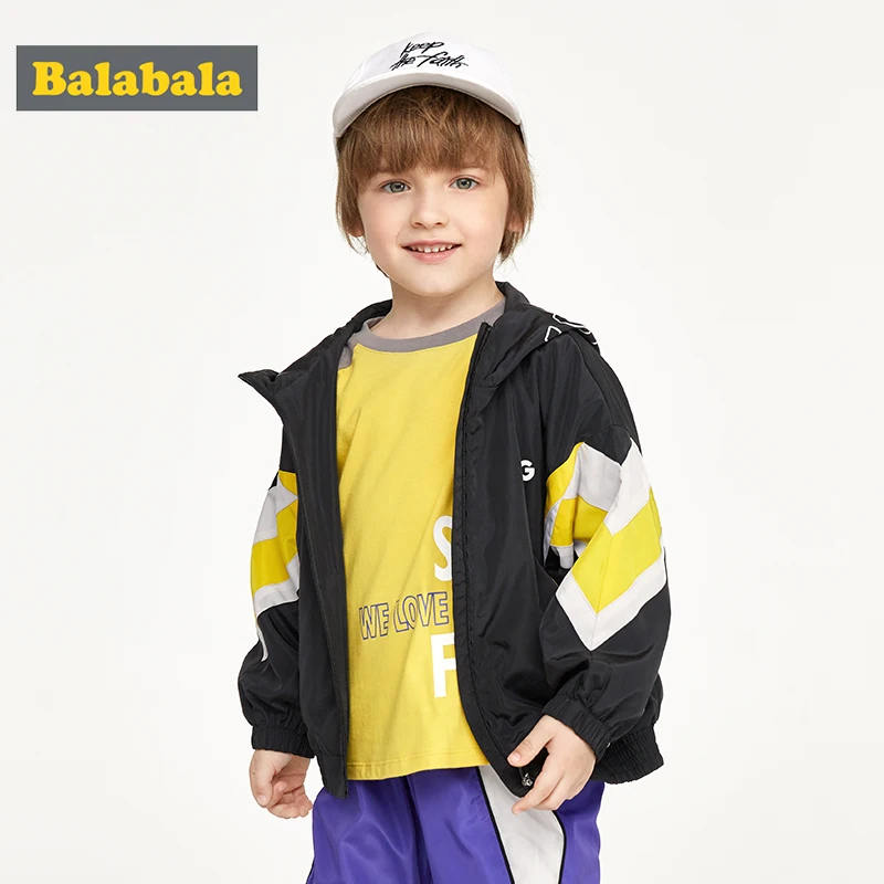 Детская куртка для мальчиков Balabala тонкая из синтетического волокна светильник