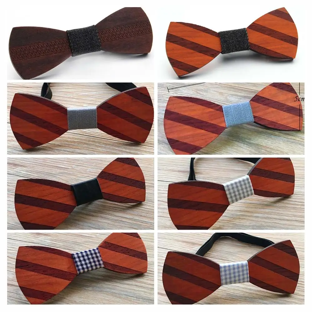 Новинка классический мужской и женский Свадебный галстук бабочка из