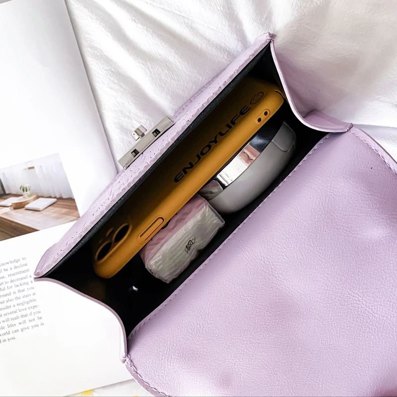 

2020 New Summer High Quality Women Purse and Handbags Fashion Casual Crocodile Pattern Chain Shoulder Messenger Bags Sac A Main