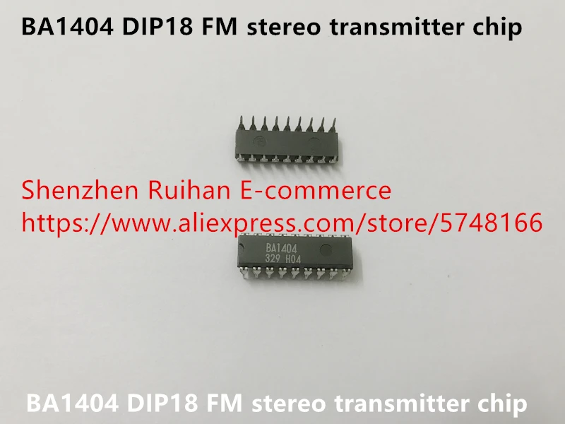 Оригинальный новый 100% BA1404 DIP18 FM стерео передатчик чип светодиодный | Лампы и