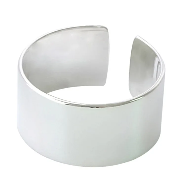 Мужское серебряное кольцо S925 пробы корейское простое Открытое из тайского