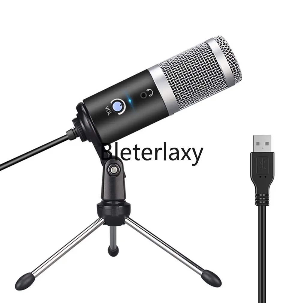 Конденсаторный Usb микрофон компьютерный для Youtube подкастов записи